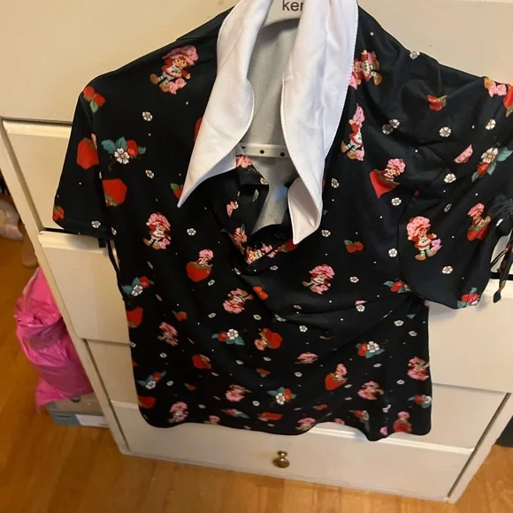 RARE strawberry shortcake x unique vintage top - Picture 6 of 12